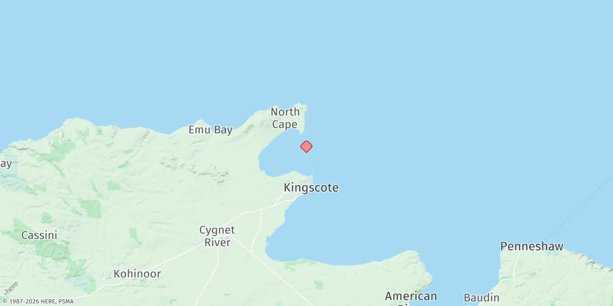 Map preview for Kingscote