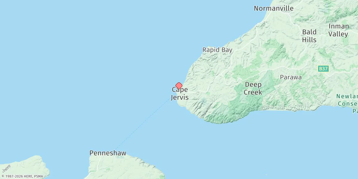 Map preview for Cape Jervis
