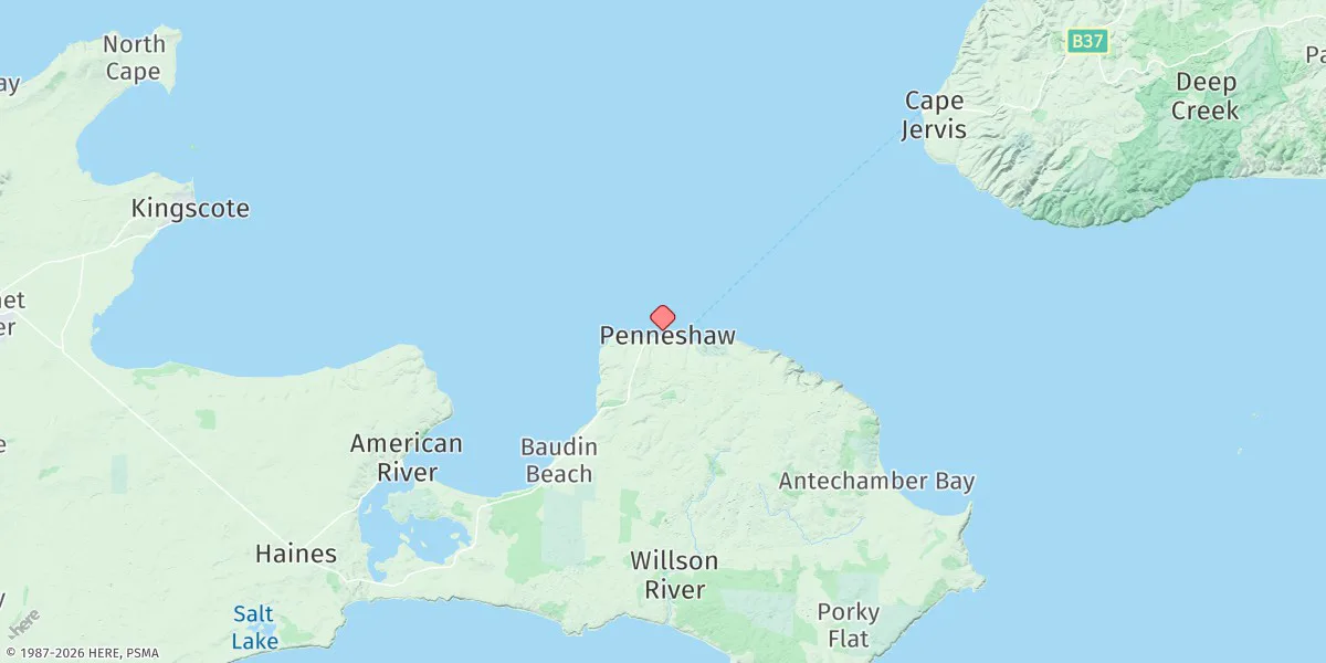 Map preview for Penneshaw