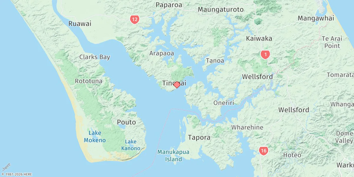 Map preview for Tinopai