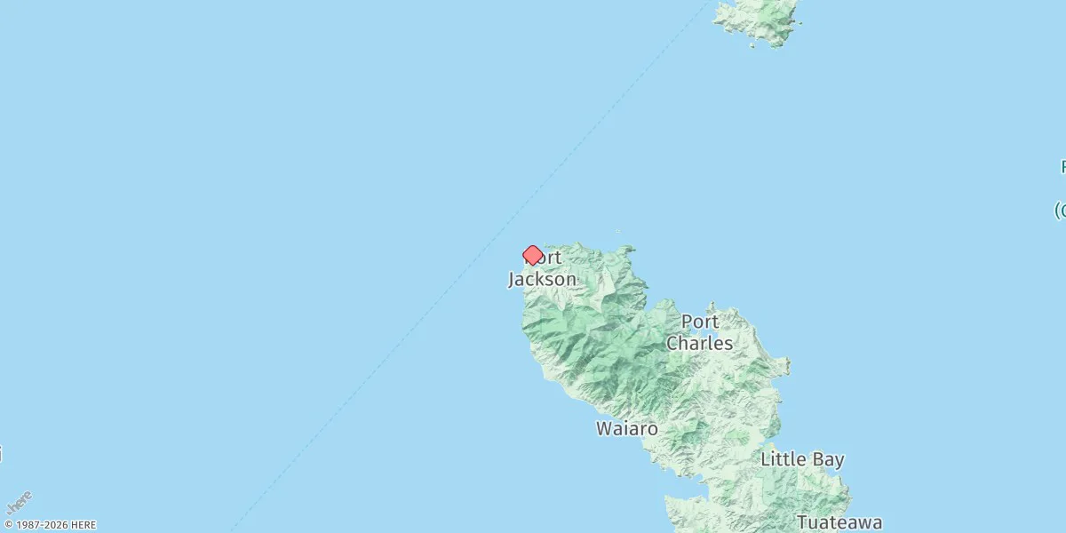 Map preview for Port Jackson