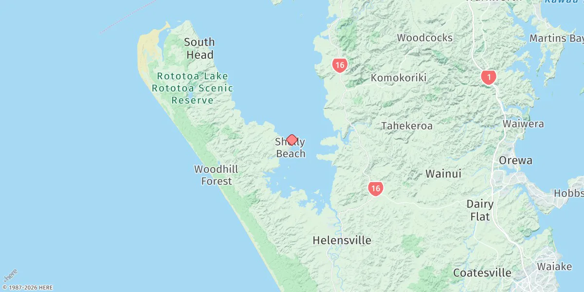 Map preview for Shelly Beach