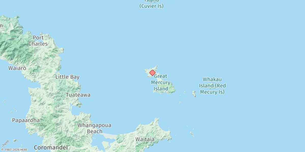 Map preview for Huruhi Harbour
