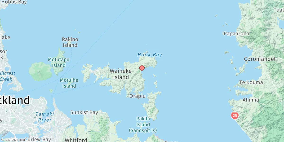 Map preview for Man O'War Bay