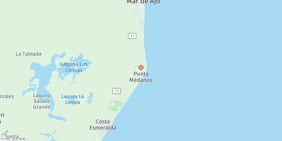 Map preview for Punta Medanos