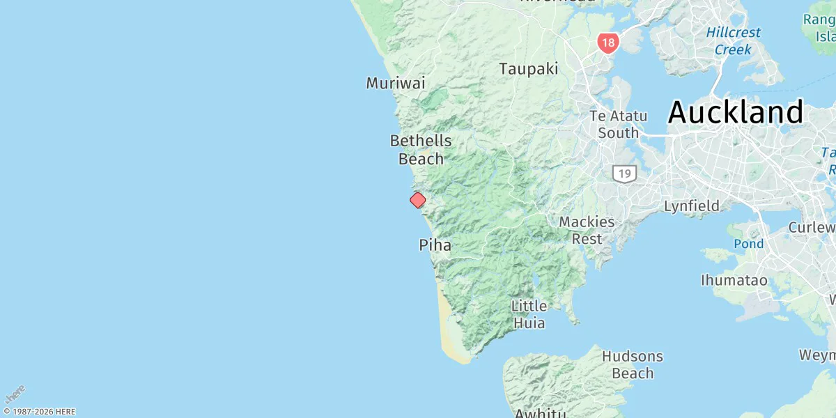 Map preview for Anawhata