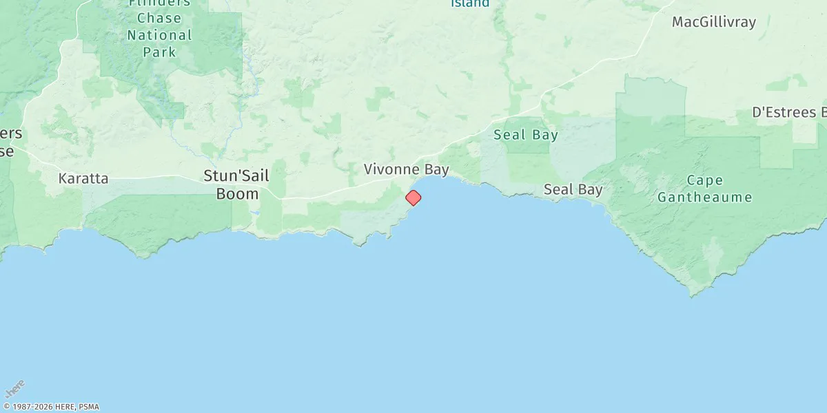 Map preview for Vivonne Bay