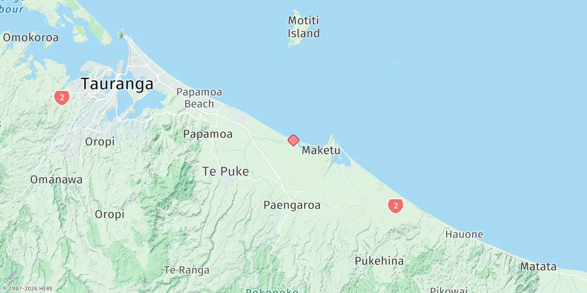 Map preview for Kaituna River
