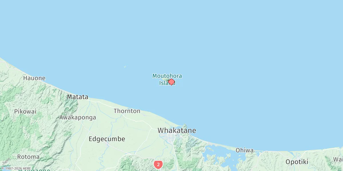 Map preview for Motuhora Island