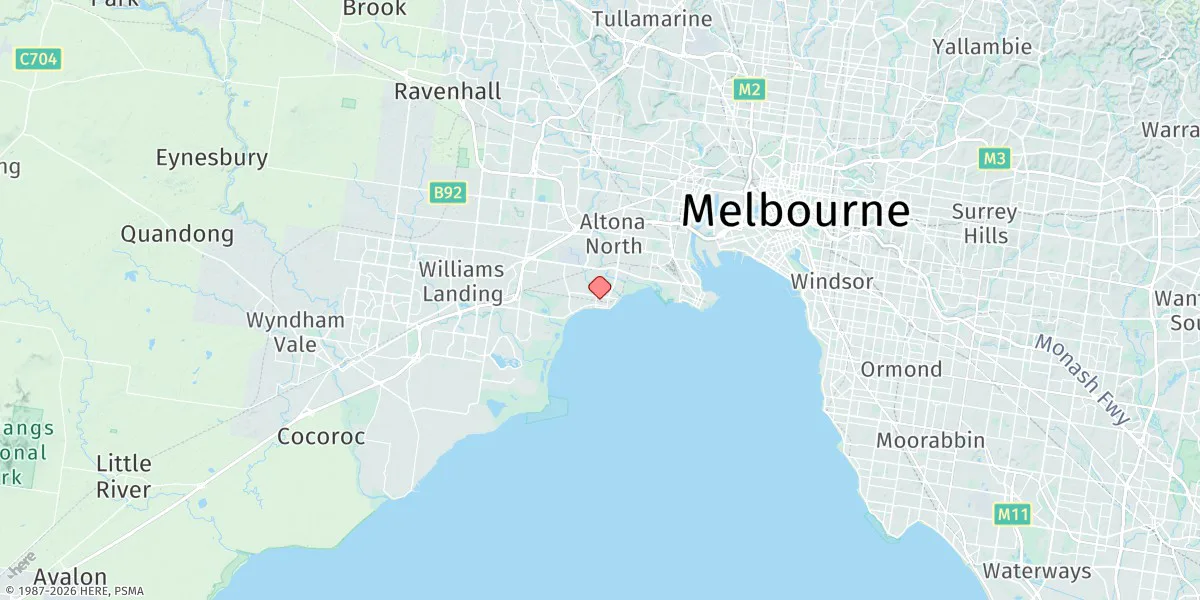 Map preview for Altona