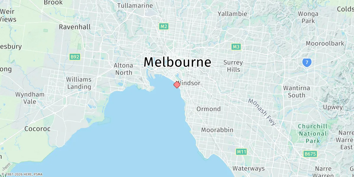 Map preview for St Kilda