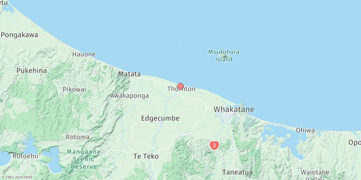 Map preview for Rangitaiki River