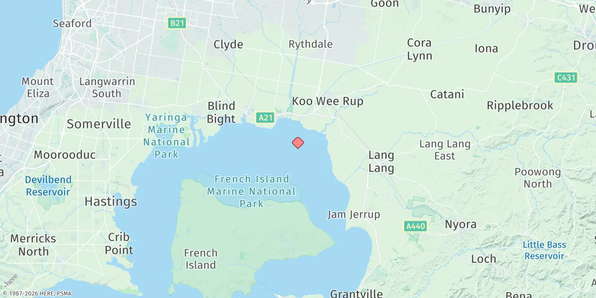 Map preview for Bouchier Channel