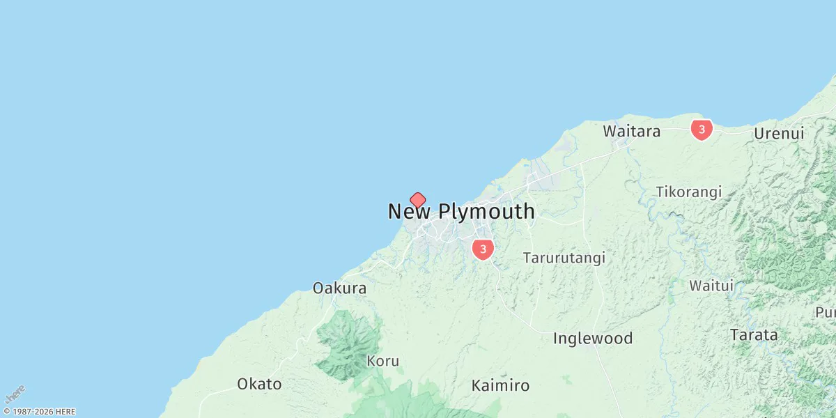 Map preview for Port Taranaki