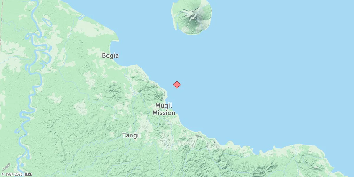 Map preview for Bogia