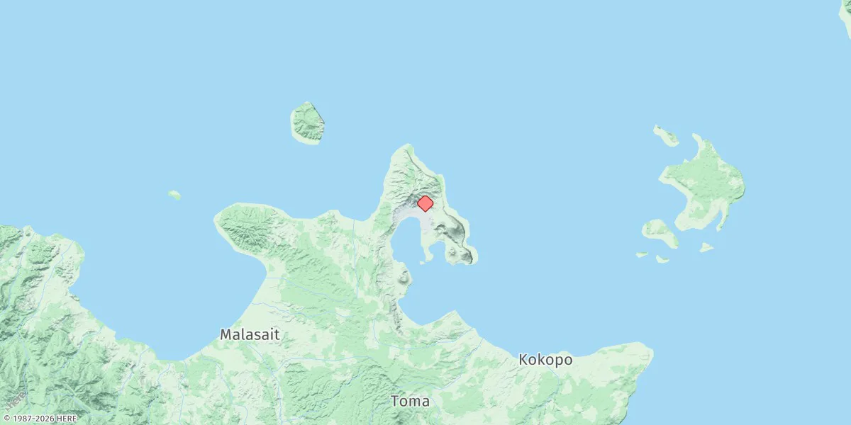 Map preview for Rabaul