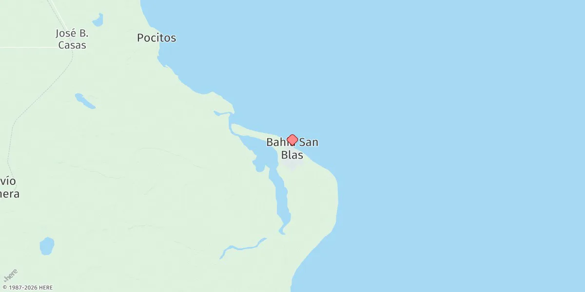 Map preview for Puerto San Blas