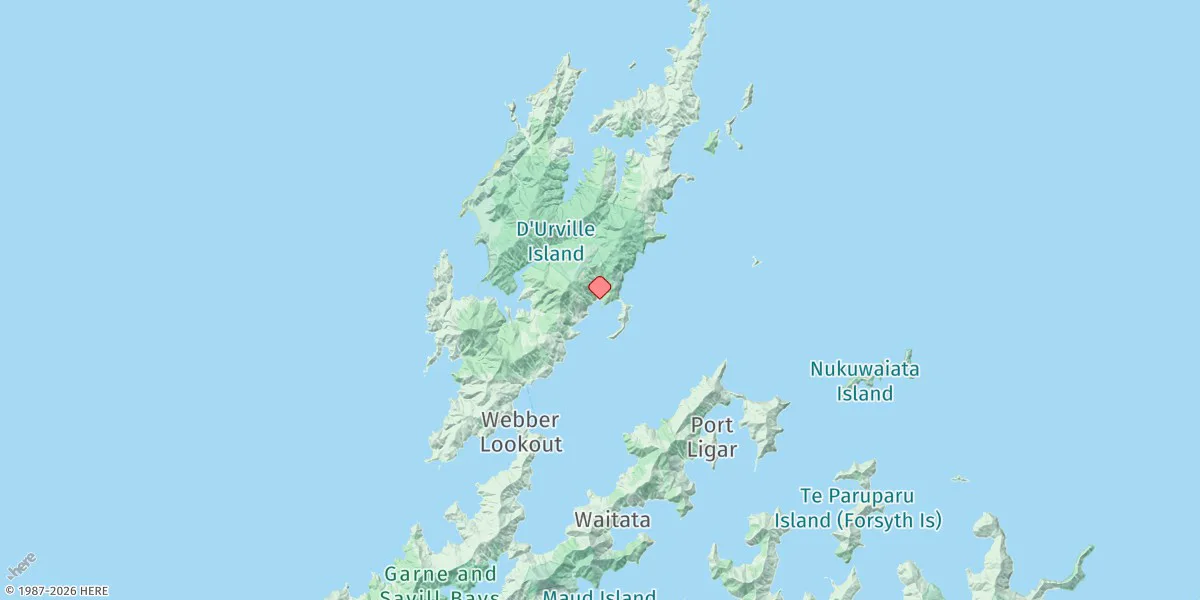Map preview for Catherine Cove