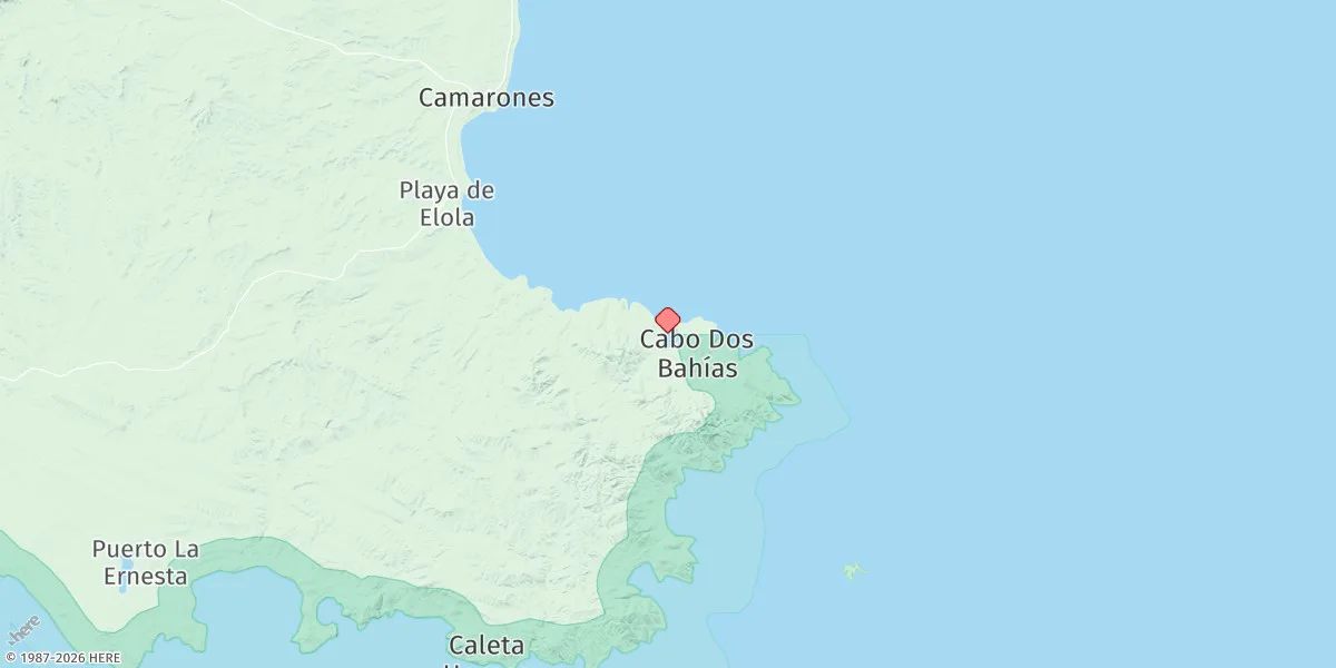 Map preview for Caleta Carolina