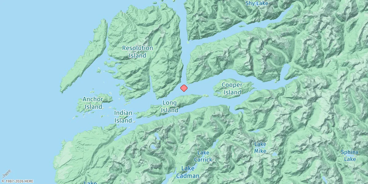 Map preview for Front Islands