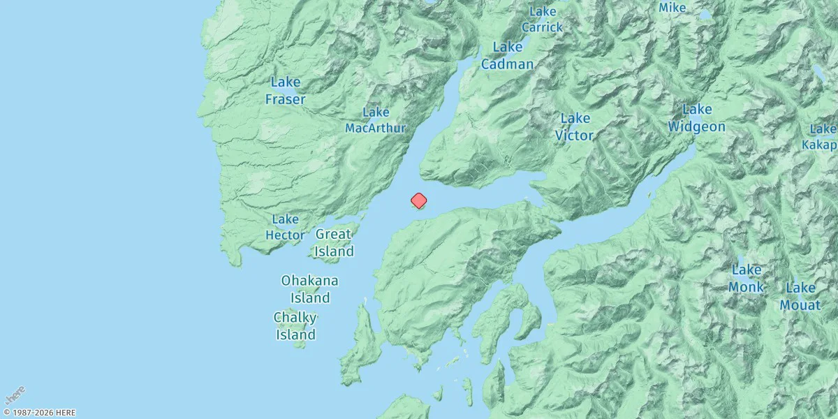 Map preview for Small Craft Harbour Islands