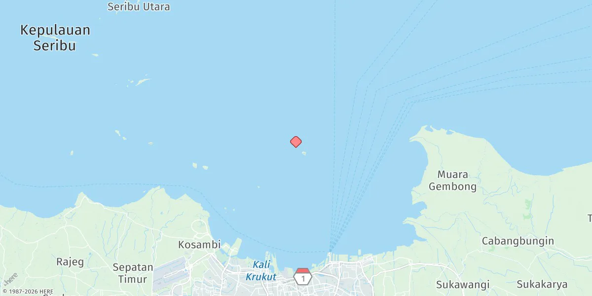 Map preview for Pulau Damar Besar