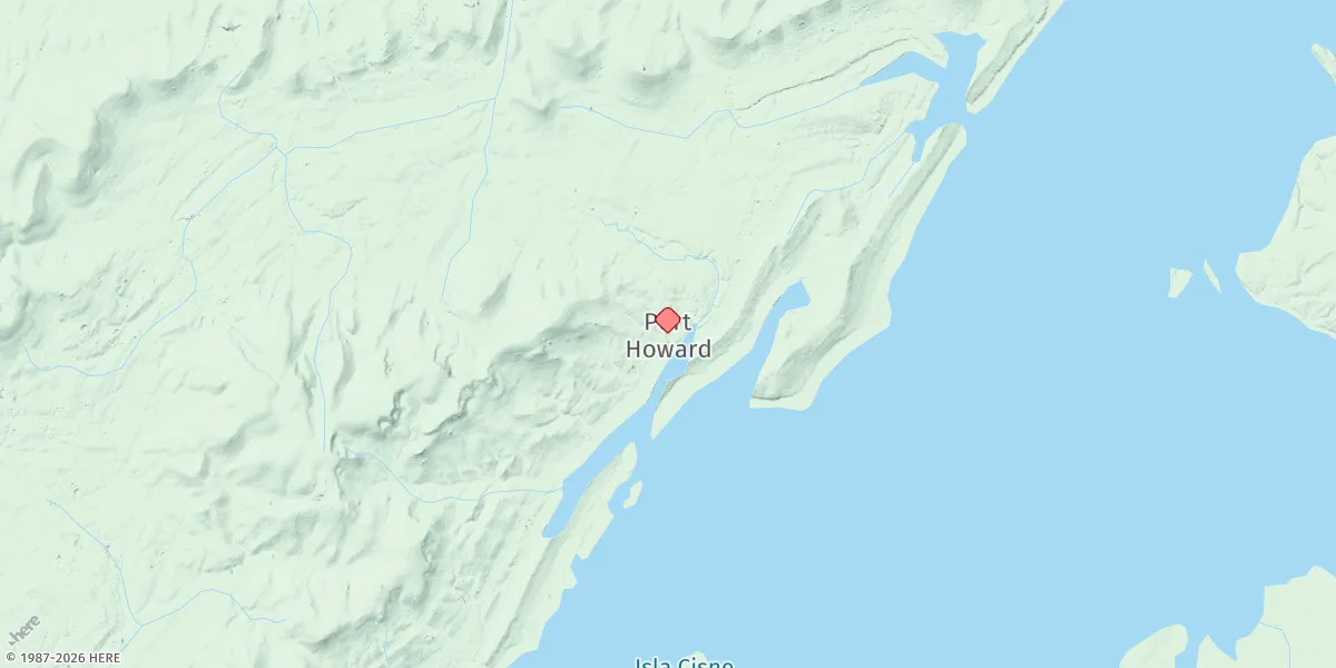 Map preview for Port Howard