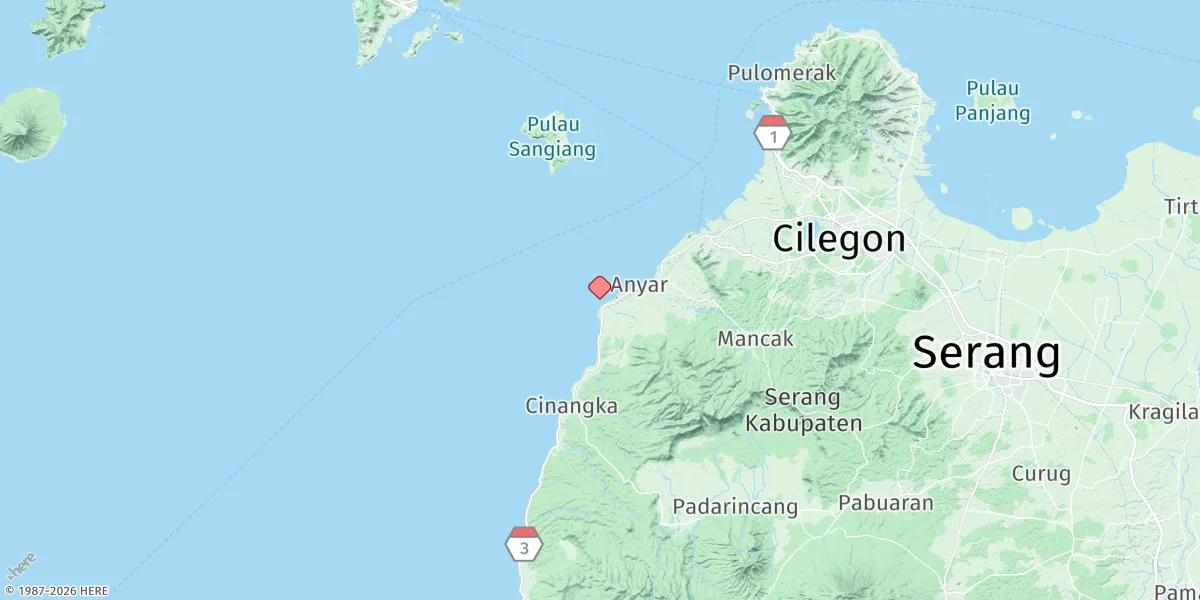 Map preview for Tanjung Cikoneng
