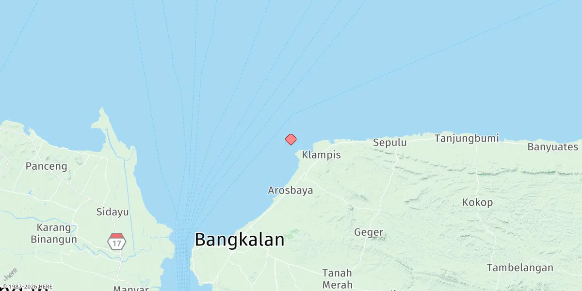 Map preview for Tanjung Modung