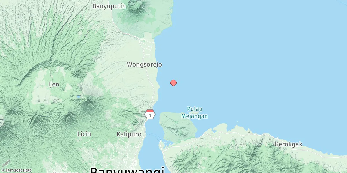 Map preview for Pulau Tabuan