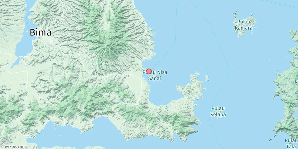 Map preview for Teluk Sape
