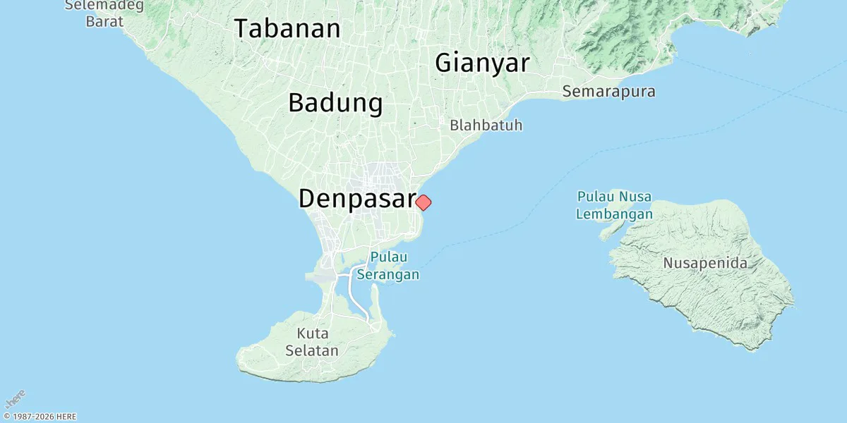 Map preview for Sanur