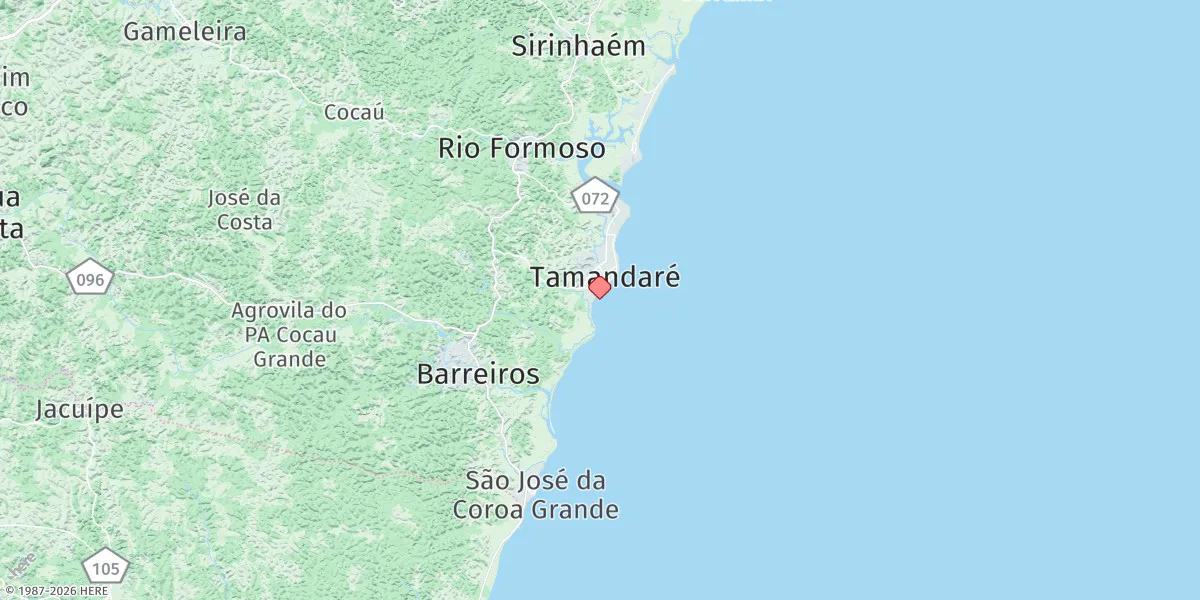 Map preview for Tamandare