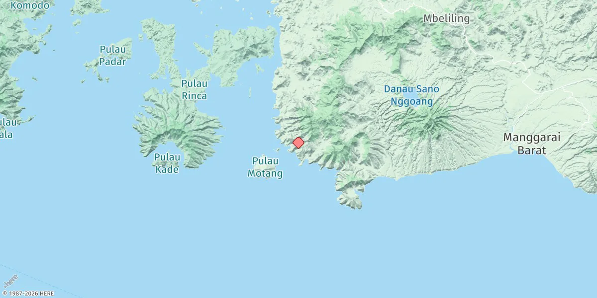Map preview for Teluk Perapat