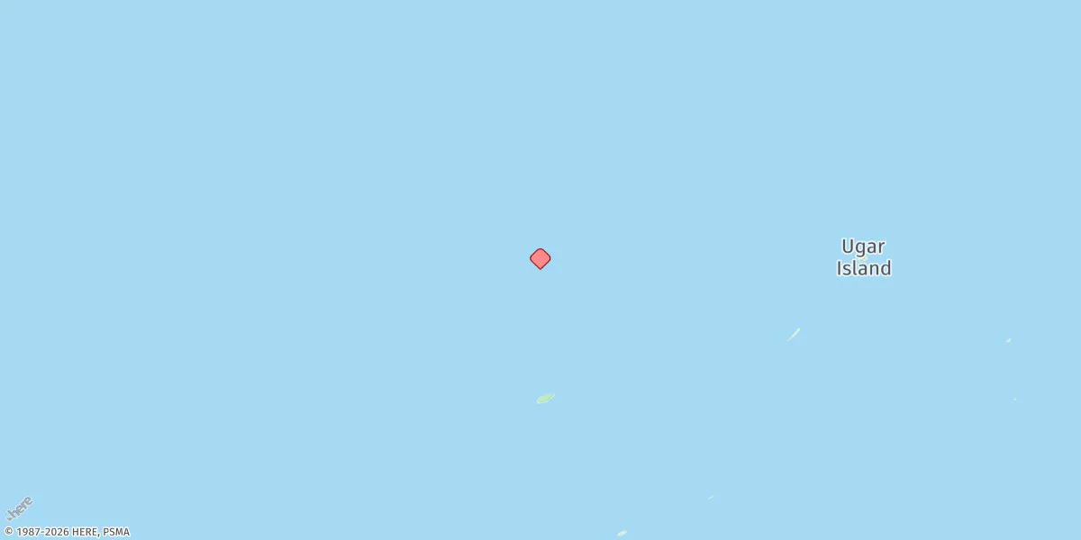 Map preview for Pearce Cay