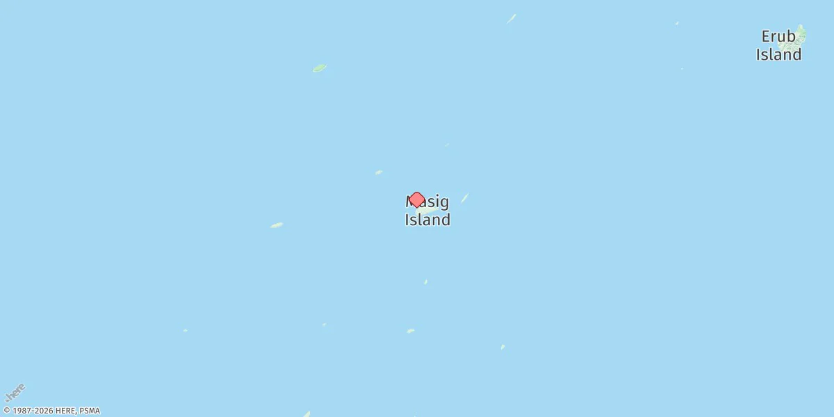 Map preview for Yorke Island Barge