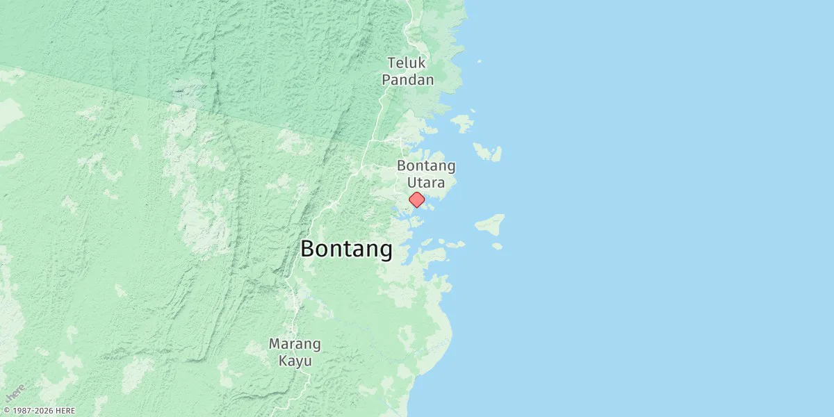 Map preview for Bontang