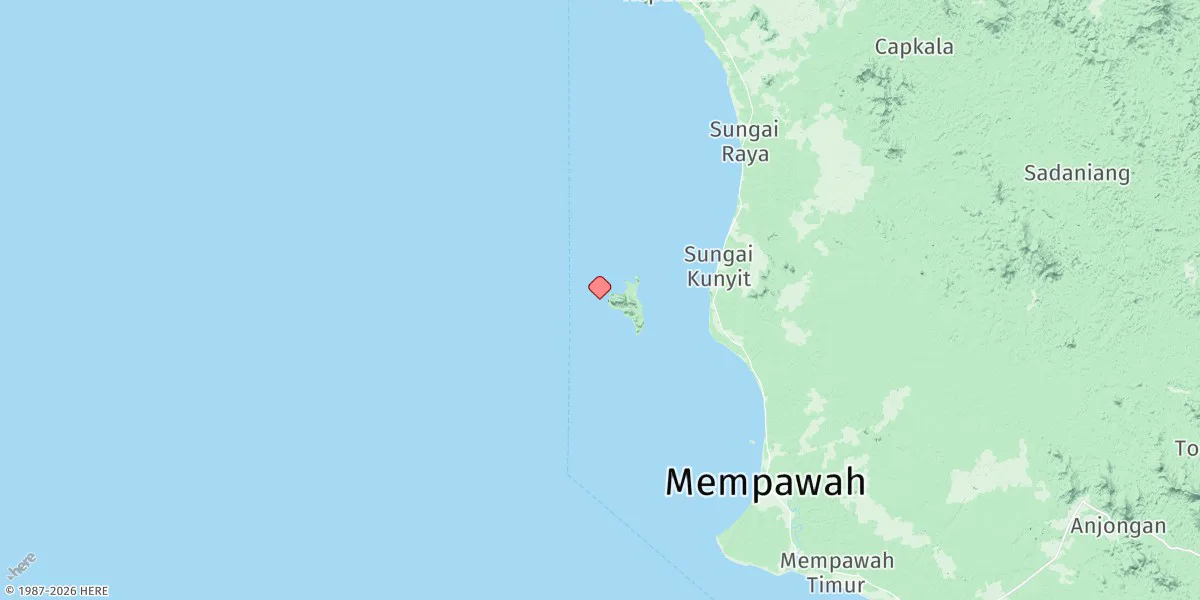 Map preview for Pulau Temaju