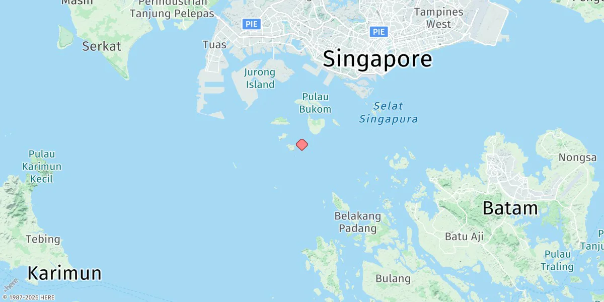 Map preview for Raffles Lighthouse