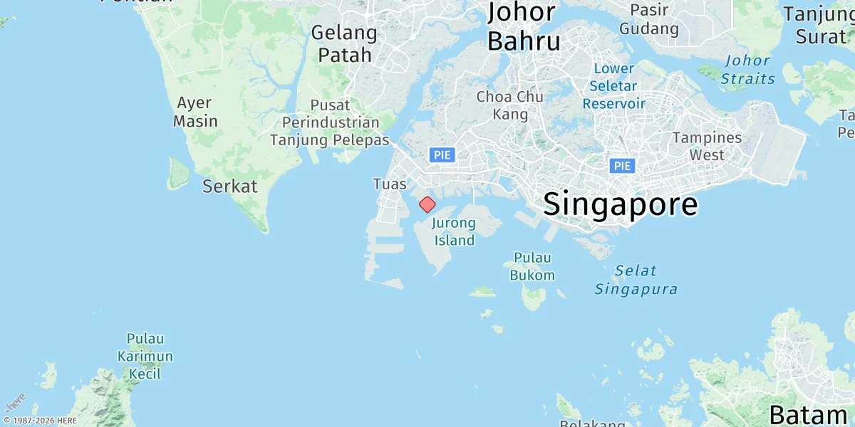 Map preview for Tuas