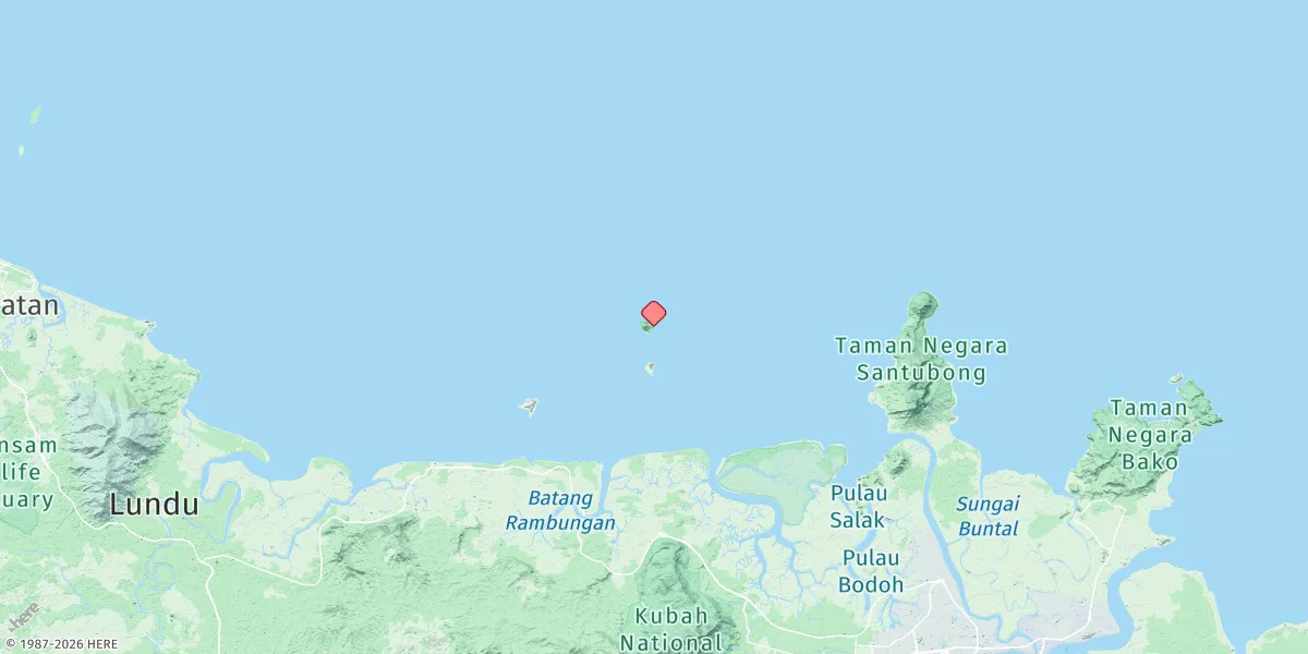 Map preview for Pulau Satang Besar