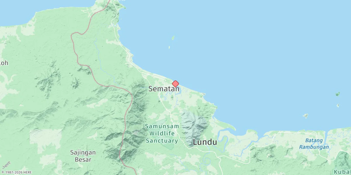 Map preview for Sematan
