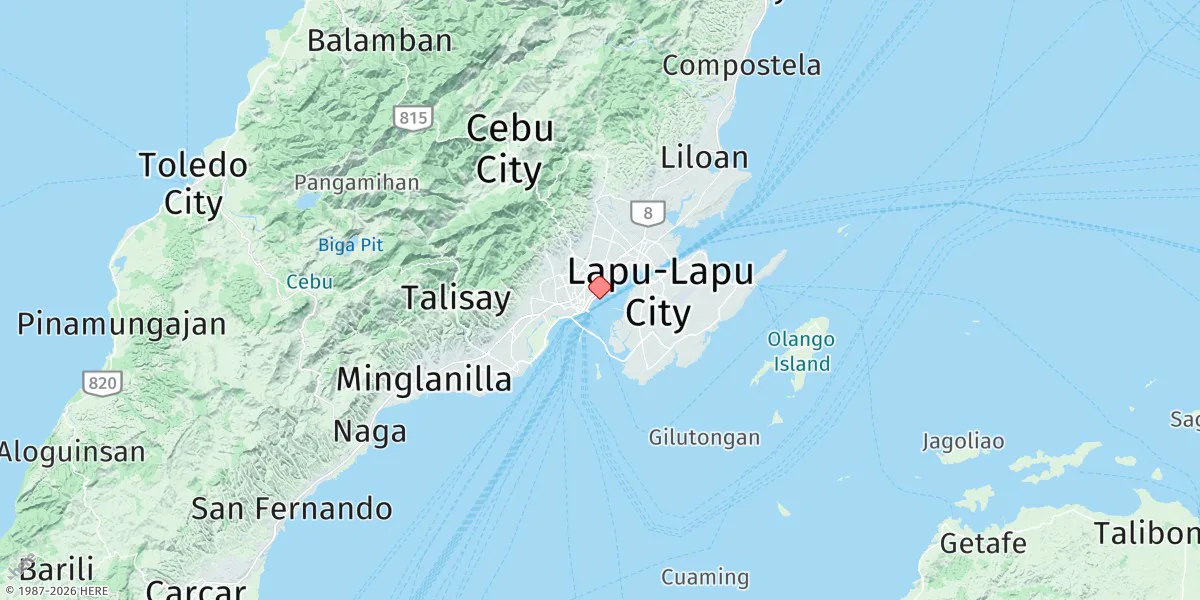 Map preview for Cebu