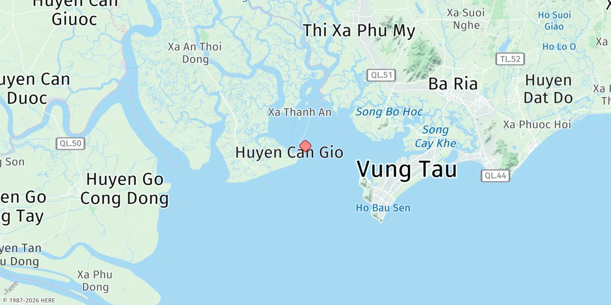 Map preview for Mui Can Gio