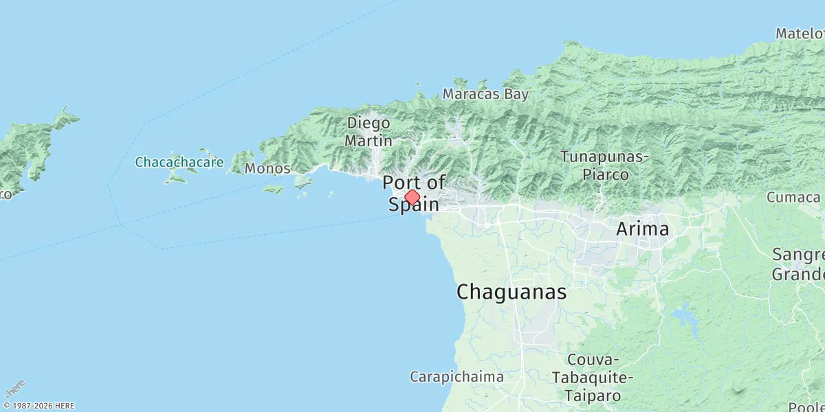 Map preview for Port Of Spain