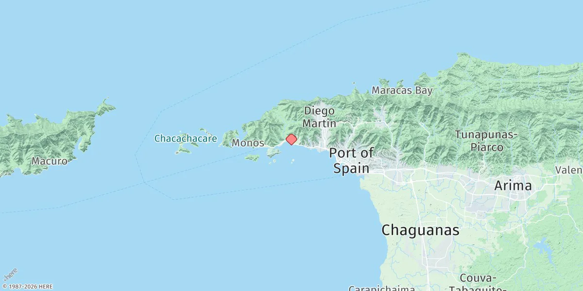 Map preview for Carenage Bay