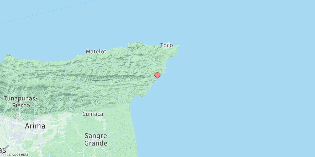 Map preview for Guayamare Point