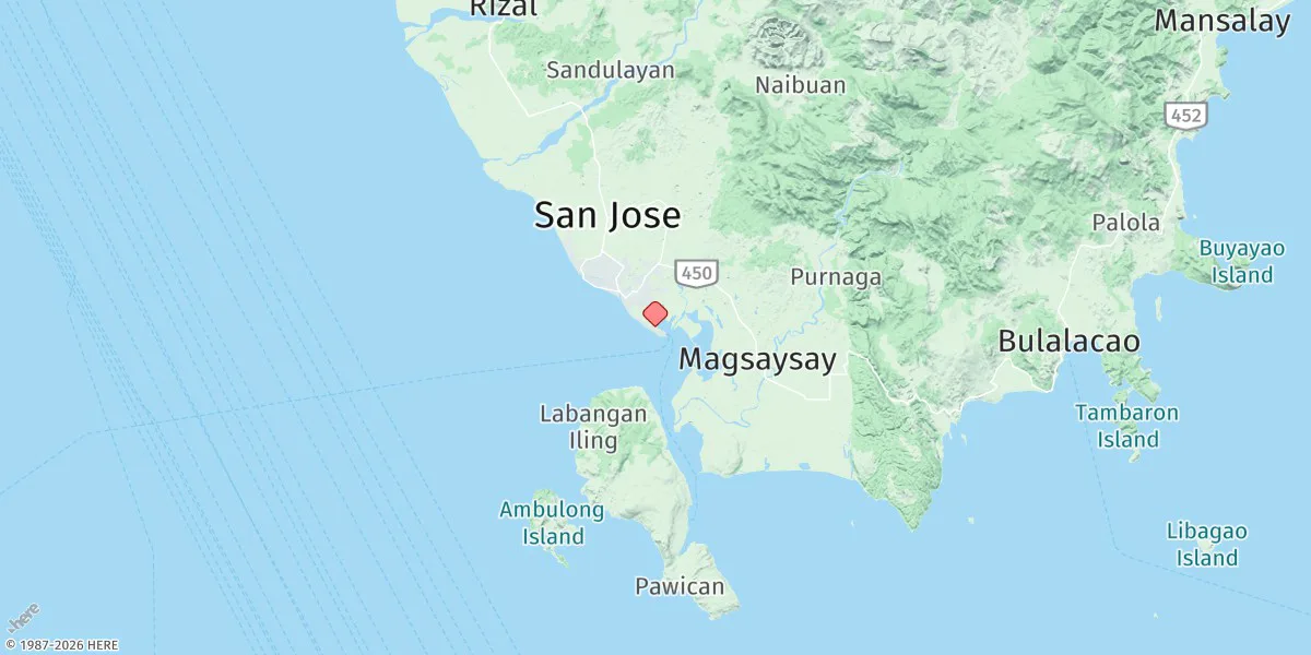 Map preview for San Jose
