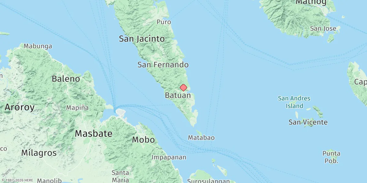 Map preview for Batuan Bay