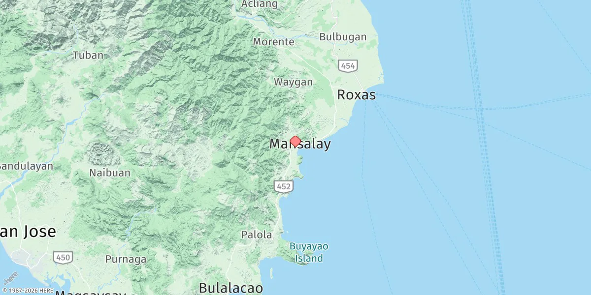 Map preview for Mansalay